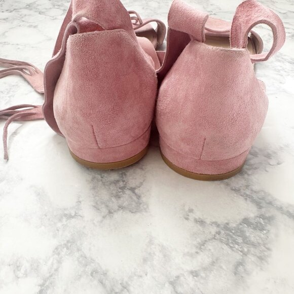 Stuart Weitzman Corbata Sandal in Pink - Picture 9 of 12